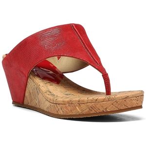 Donald Pliner Cork Wedge Sandal